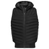 PitBull West Coast zimná vesta s kapucňou NAYLOR black (Farba čierna, Veľkosť pánska 3XL)