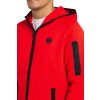 Pitbull West Coast mikina na zips s kapucňou HERMES red (Farba červená, Veľkosť pánska 3XL)
