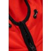 Pitbull West Coast mikina na zips s kapucňou HERMES red (Farba červená, Veľkosť pánska 3XL)