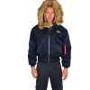 Alpha Industries 45P Hooded Custom zimná bunda rep.blue b