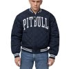 PitBull West Coast zimná bunda pánska Jupiter navy (Farba modrá, Veľkosť pánska 3XL)