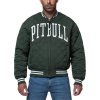 PitBull West Coast zimná bunda pánska Jupiter dark green (Farba zelená, Veľkosť pánska 3XL)