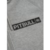 Pitbull West Coast mikina na zips s kapucňou DANDRIDGE grey (Farba šedá, Veľkosť pánska 3XL)