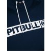 Pitbull West Coast mikina s kapucňou HILLTOP Terry navy (Farba modrá, Veľkosť pánska 3XL)
