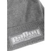 Pitbull West Coast zimná pletená čiapka ONE TONE BOXING grey s brmbolcom (Farba šedá, Veľkosť pánska Unisex)