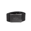 Alpha Industries Heavy Duty Belt 100906/03 – čierny nylonový opasok s kovovou prackou