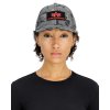Alpha Industries VLC II Cap Black Camo 178905/125 – pohľad na šiltovku na modelke spredu