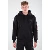 Alpha Industries Back Print Hoody pánska mikina black 2