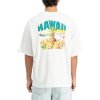 Alpha Industries tričko pánske Hawaii Aloha Backprint T Shirt White
