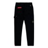 alpha industries nohavice petrol patch pant black 3