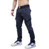 Alpha Industries nohavice Petrol patch Pant ultra navy 4