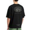 alpha-industries-tricko-panske-world-logo-backprint-black