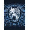 Pitbull West Coast mikina s kapucňou WORLD navy 2