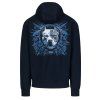 Pitbull West Coast mikina s kapucňou WORLD navy