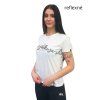 Alpha Industries New Basic T REFLECTIVE PRINT Wmn White dámske tričko a