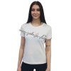 Alpha Industries New Basic T Wmn Foil Print White metal silver