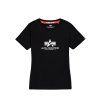 alpha industries new basic t wmn new black damske tricko 9
