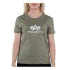 Alpha Industries New Basic T Wmn Olive dámske tričko c