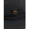 Šiltovka Alpha Industries Fitted Soft Cap black 6