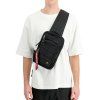 alpha industries taska na rameno label sling bag black