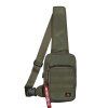 Alpha Industries taška na rameno Label Sling bag dark olive 1