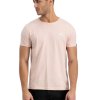 Alpha Industries BACKPRINT T pale peach tričko pánske d