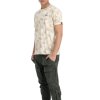 Alpha Industries BACKPRINT T sand camo tričko pánske b