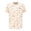 Alpha Industries BACKPRINT T sand camo tričko pánske d