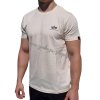 Alpha Industries BACKPRINT T tričko pánske jet stream white b