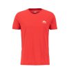 Alpha Industries BACKPRINT T tričko pánske speed red d