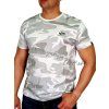 Alpha Industries BACKPRINT T white camo tričko pánske a