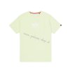 Alpha Industries Basic T ML Arctic Lime tričko pánske b