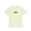 alpha industries basic t rubber tricko panske arctic lime 1