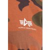 Alpha Industries Basic T Small logo Camo tričko pánske burned camo c