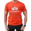Alpha Industries Basic T Shirt Atomic Red tričko pánske a