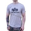 Alpha Industries Basic T Shirt Hazel Melange tričko pánske a