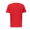 Alpha Industries Basic T-Shirt Speed Red White tričko pánske d