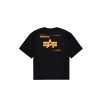 alpha industries tricko panske logo bp t black 1