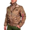 Alpha Industries CWU Jet Blast zimná bunda pánska taupe e