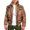 Alpha Industries CWU Jet Blast zimná bunda pánska taupe