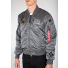 Alpha Industries MA 1 Air Force Battlewash zimná bunda c