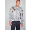 vyrp12 8783Alpha Industries MA 1 Air Force zimna bunda silver a