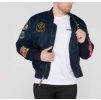 vyrp15 7467Alpha Industries MA 1 Pilot zimna bunda black rep blue ovd d