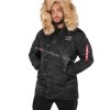 Alpha Industries N3B Airborne pánska zimná bunda black b