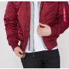 Alpha Industries zimná bunda MA-1 D-Tec burgundy-8