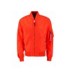 Alpha Industries MA 1 TT Jacket Atomic Red bunda pánska z