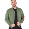 Alpha Industries MA 1 TT Jacket Sage Green bunda pánska j