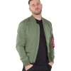 Alpha Industries MA 1 TT Jacket Sage Green bunda pánska h