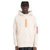 Alpha Industries ALPHA PP Hoody pánska mikina jet stream white a