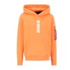 Alpha Industries ALPHA PP Hoody pánska mikina tangerine